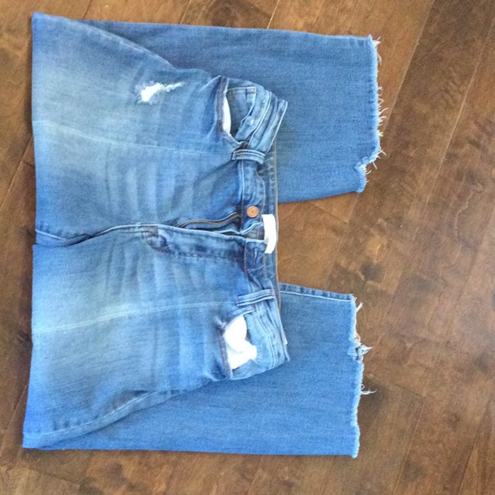 Vervet Vibe Check Cropped Kick Flare Jeans